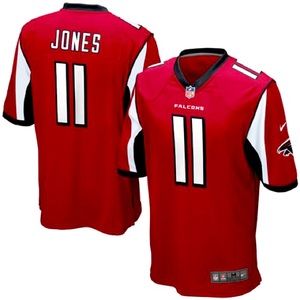 Julio Jones NFL Atlanta Falcons Nike Game Jersey - Red